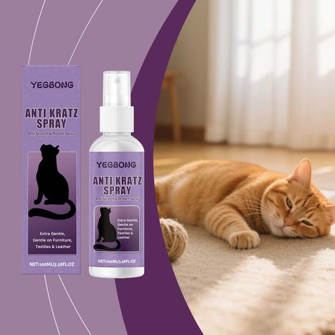 Kratzschutzspray für Haustiere, sicher für Möbel, geeignet für Haushalte mit mehreren Haustieren, milde Formel – 100 ml -- BIEMMEDUE (1/5)