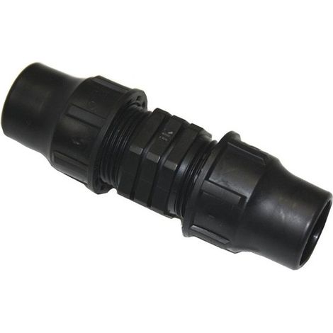 Manchon lock 16/16 mm – Raccord rapide en polypropylène pour tuyaux goutte à goutte – Connexion fiable et durable pour irrigation – Palaplast