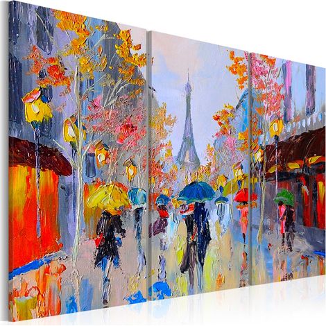 Quadro - Rainy Paris - 120x80 (1/4)