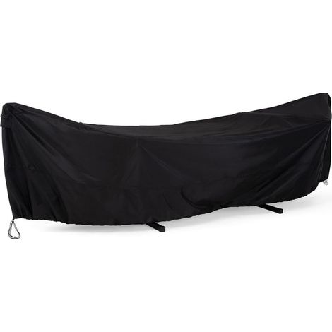 Housse de Hamac Robuste, Imperméable, Protection UV, Anti-Poussière, pour Extérieur, Noir (1/5)