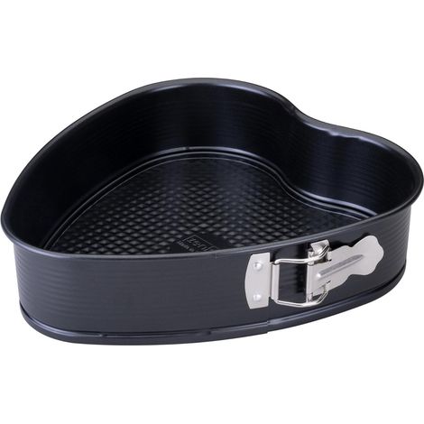 1 Moule à charnière cœur, acier tôle rainuré, revêtement antiadhésif sans PFAS, cuisson four 230°C, pâtisserie Saint-Valentin (1/5)