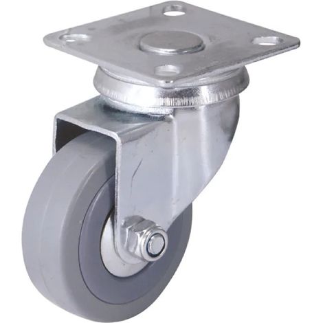 UNIROLL-Rolle D.50 mm, Drehteller 50x50 mm, Höhe 72 mm