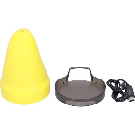 GARRYFIZH USB Charging électrique Snotor Brocking Multifonction Ice Ice Car Retross Dostoster Toolyellow