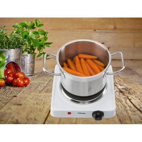 Einzelkochplatte Aluminiumguss Ø15cm, 5 Stufen, 1000 Watt (1/5)