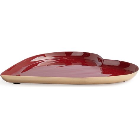 PIATTO A CUORE ROSSO BIZZOTTO BIBURY L D18X1H
