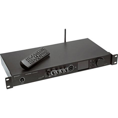 Omnitronic DJP-900NET Amplificateur PA Bluetooth®, DAB+, radio Internet, WiFi Puissance RMS par canal à 4 ohms: 460 W (1/4)