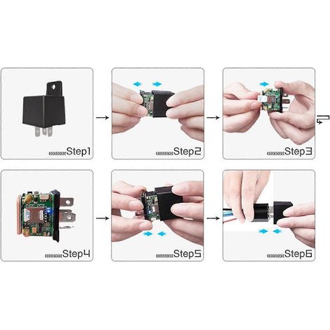 C13 Global Version Relay GPS Tracker Rückfahrkamera GSM-Locator Diebstahlsicherung Kraftstoff- und Stromversorgungssystemfunktion