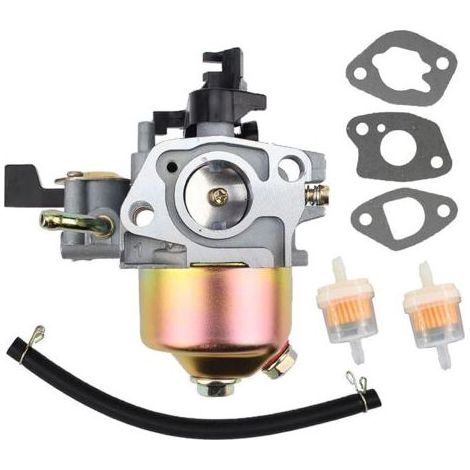 Carburateur avec joint de filtre pour tondeuses à gazon GXV120 GXV140 HR214 HR194 HR195, remplace la référence 16100-ZE6-W01 (1/5)