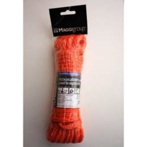TRECCIA IN POLIPROPILENE ARANCIO 1,7MM X7,5MT MAGGI GROUP