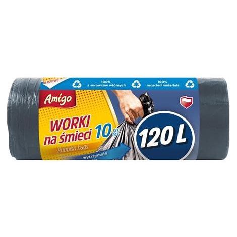 Bolsas de basura Amigo de 120 l ¡Duraderas