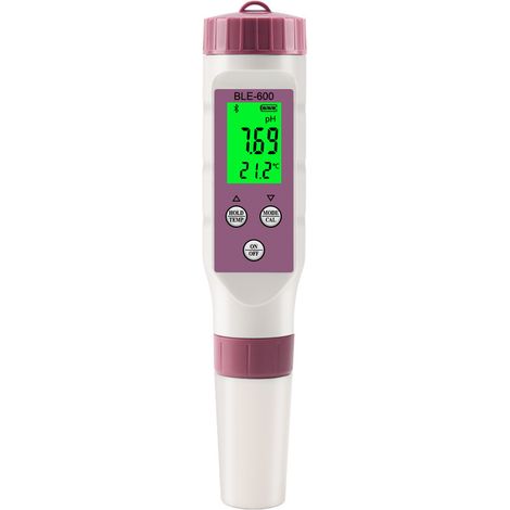 Testeur d'Eau Bluetooth - Salinité, pH, TDS, EC, ORP, SG, Portable - Alovez (1/2)