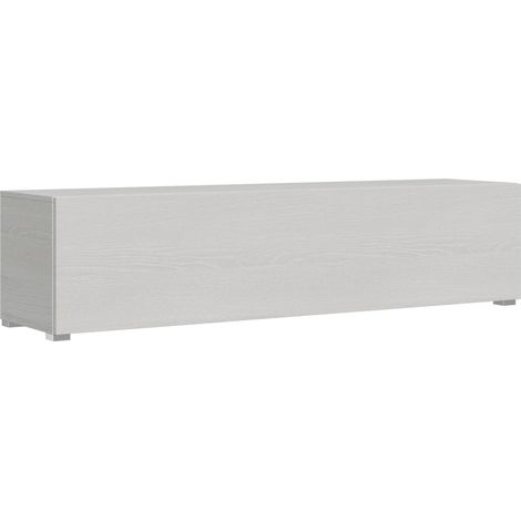 Mobile con Anta a Ribalta 173,6x40x39,6 cm con piedini Bianco Frassino