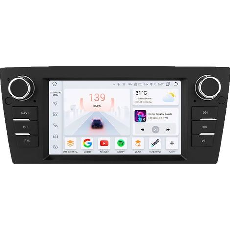 Autorradio, pantalla táctil, integración con smartphone, compatible con BMW Serie 3, diseño inalámbrico, S8 con AHDC2 (1/2)