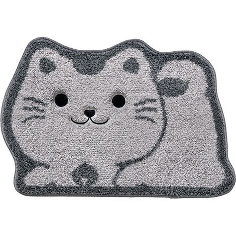 Accueil floqué épaissi salle de bain absorbant tapis de pied chambre tapis de porte (4770CM) (1/5)
