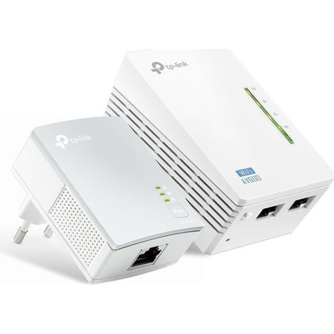 Adaptador Powerline TP-Link WPA4220TKit 500Mbps/ Alcance 300m/ Pack de 3 (1/5)