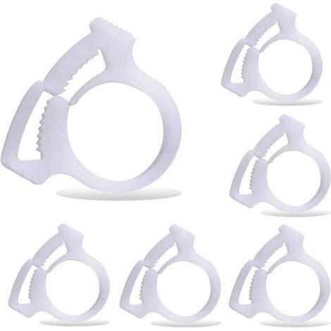 6 pièces B15 pinces de fixation du tuyau de balayage de piscine, convient pour le nettoyeur de piscine Polaris 180 280 360 380 480-AIMOONSA-DOU