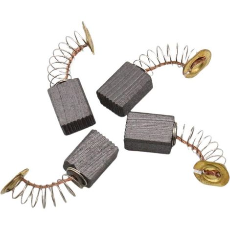 2 paires Balais de Carbone CB411 191940-4 6x9x12mm Compatible avec Makitta RT0700C 3707F 3708F 3708FC Broyeur Routeur (1/5)