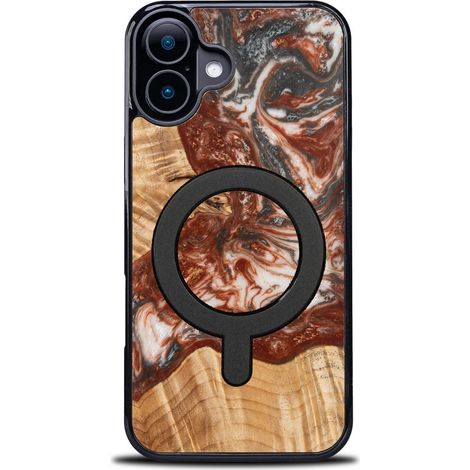 Funda única Bewood para iPhone 16 Plus - Planetas - Venus con MagSafe (1/5)