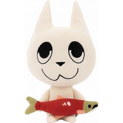 Peluche Chat Pêcheur à la Toile, 20 cm (1/5)