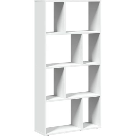 Maison Exclusive - Bücherregal Weiß 60 x 20 x 120,5 cm Holzwerkst