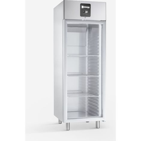 Armoire Réfrigérée Positive 575 L avec Porte Vitrée Acier Inox AISI 304 Alarme Wi-Fi - Samaref