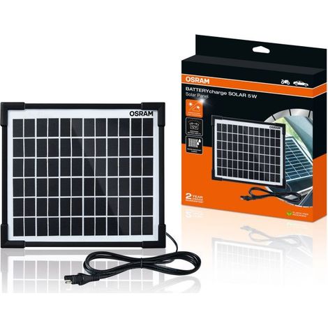 Chargeur de batterie solaire pour véhicules Solar panel 500 Osram O (1/5)