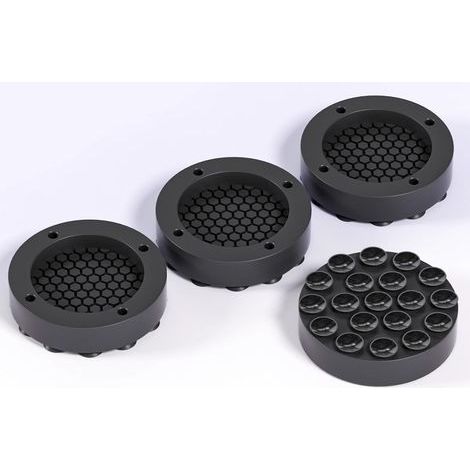 Set mit 4 Vibrationsdämpfern für Waschmaschinen, universelle Antivibrations-Gummimatten mit Antirutschfunktion für Waschmaschinen und Trockner (1/5)