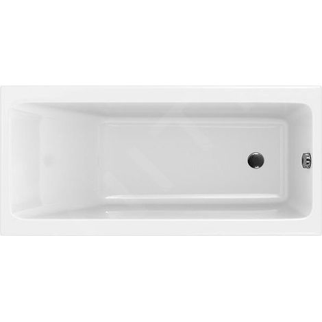 Cersanit Crea - Baignoire 160 x 75 cm, pieds inclus, blanc S301-225 (1/5)