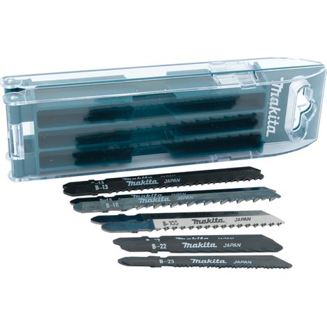 Jeu de lames de scie sauteuse Makita B-13/B-16/B-22/B-23/B-10S 10 unités