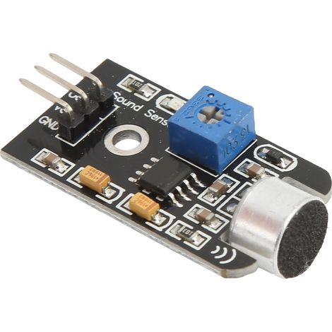 Spracherkennungsmodul mit 5V-Mikrofonsensor, hoher Empfindlichkeit, einstellbarer Verstärkung und analogem Ausgang (1/5)
