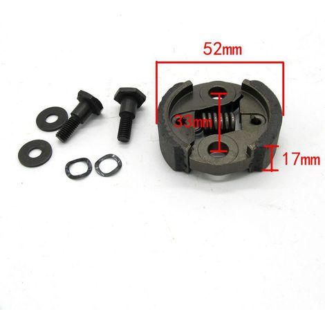 Pièces de moto, taille-haies deux temps, pièces de moteur 32-34cc, courroie d'embrayage. (1/4)