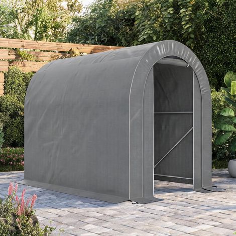 Abri de jardin en pE Aço Galvanizado 239 x 159 x 190 cm (1/5)