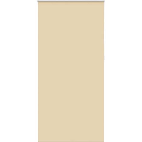 Maison Exclusive - Estor Enrollable Opaco Beige 95x230 cm Tela An