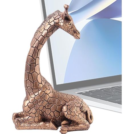 Wasserdichte Dekoration der Giraffenskulptur aus Harz