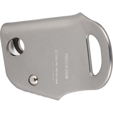Ascenseur de poitrine en aluminium 7075 pour l'escalade en extérieur, avec corde de sécurité et équipement d'ascension (gris) (1/5)