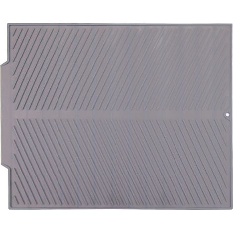Tapis égouttoir à vaisselle en silicone - Résistant à la chaleur et pliable L (1/5)