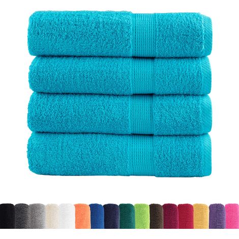 Toallas de baño SOLUND 4 unidades 100x150 cm 600 gsm vidaXL (1/5)