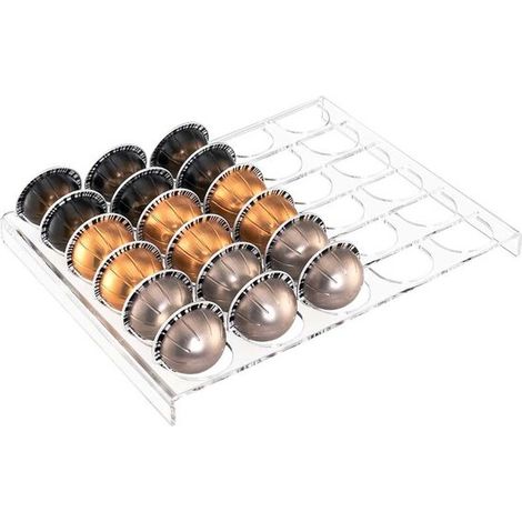 Contenitore per capsule di caffè, scatola per capsule di caffè, cassetto per capsule di caffè, contenitore a cassetto, capacità (1/5)