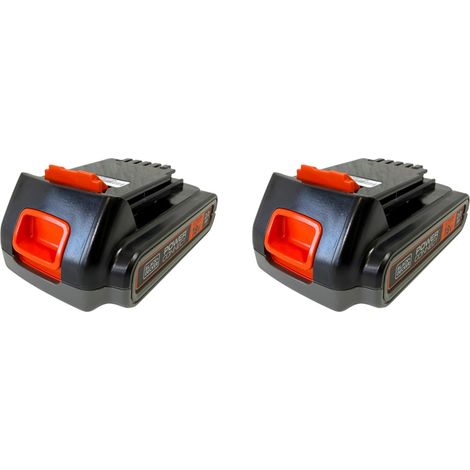 Black & Decker BL 2018 Akku 18 V 2,0 Ah / 2000 mAh Li-Ion Doppelpack