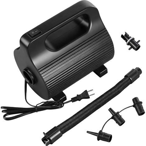 Elektrische Luftpumpe für Luftmatratzen, 400–600 W, auch geeignet für Pools, Schlauchboote, Luftbetten und Gymnastikbälle. (1/5)