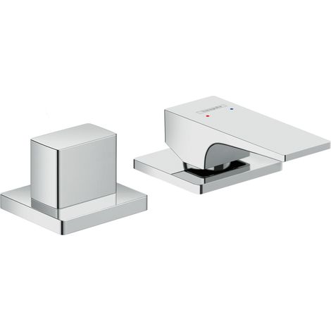 hansgrohe Mitigeur monocommande de baignoire 2 trous Metropol, (1/2)