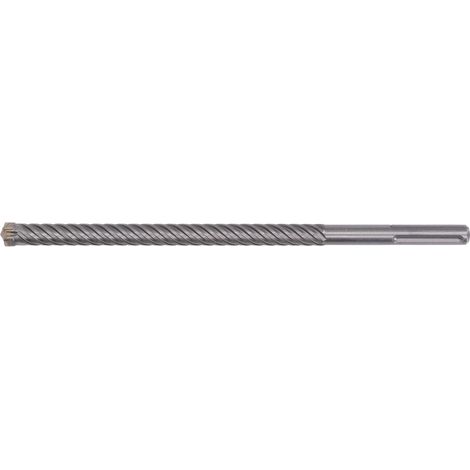 Foret à percussion à 6 cannelures auto-centreur en carbure pour brique, pierre et béton, diamètre 22 mm (1/5)