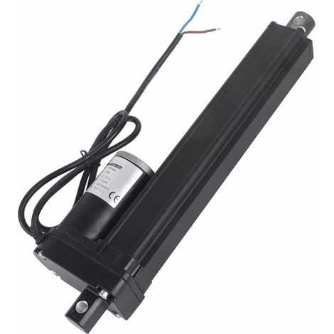 Actionneur linéaire électrique 3500 N à grande vitesse et faible niveau sonore, IP54, tige de poussée linéaire pour équipements industriels, 200 mm / 7,9 pouces (1/5)