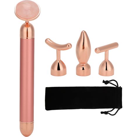 Barre de beauté vibrante Jade 2021, barre de beauté 4 en 1, masseur facial V-Face (1/5)