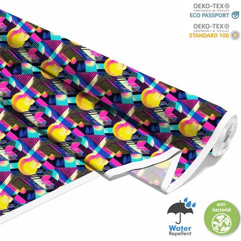 Outdoor-Dekostoffe Oxford - Motiv Geometrisch I DX3602 (1/5)