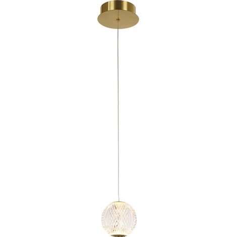 ROSARIO LED-Hängelampe Gold Aluminium ITALUX PND-12220121-1A-GD (1/2)