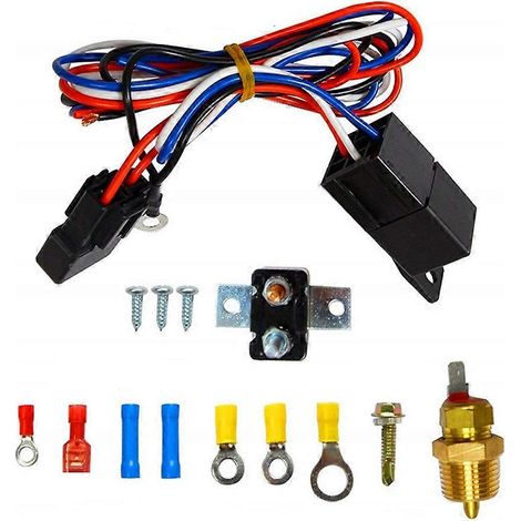 Compatible avec les relais de ventilateurs électriques automobiles, les commandes de thermostats automobiles et l'entretien automobile. (1/5)