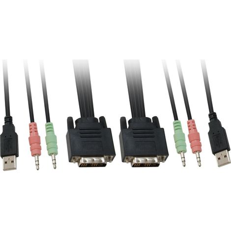 Adaptador de Conexiones LEVELONE LO KVM-0260