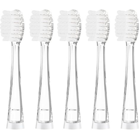 5 Pcs Kids Replacement Brushes for SG513/SG977/SGEK6/DT-K6, Kids Replacement Heads 3+ Years (1/5)