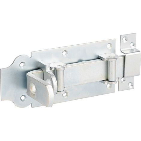 ALBERTS Rollen-Schlossriegel, m.flachem Griff, gerade, m.Schlaufe, disp., Platte 180x80mm (1/3)